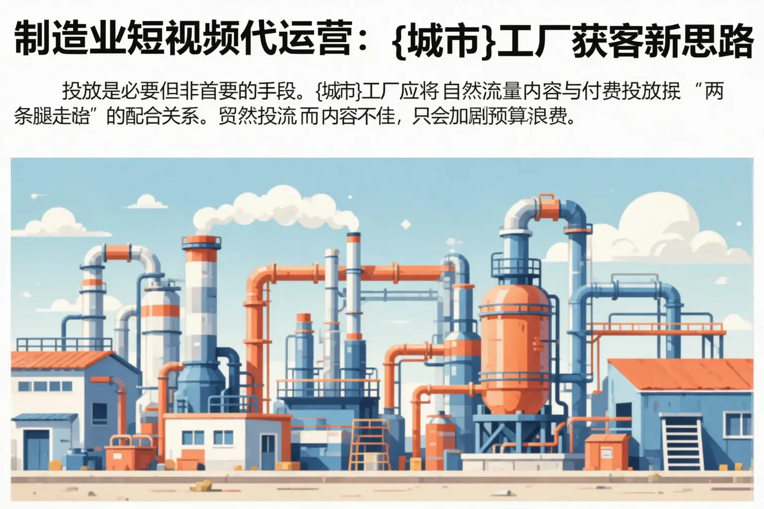 制造业短视频代运营：雷波工厂获客新思路