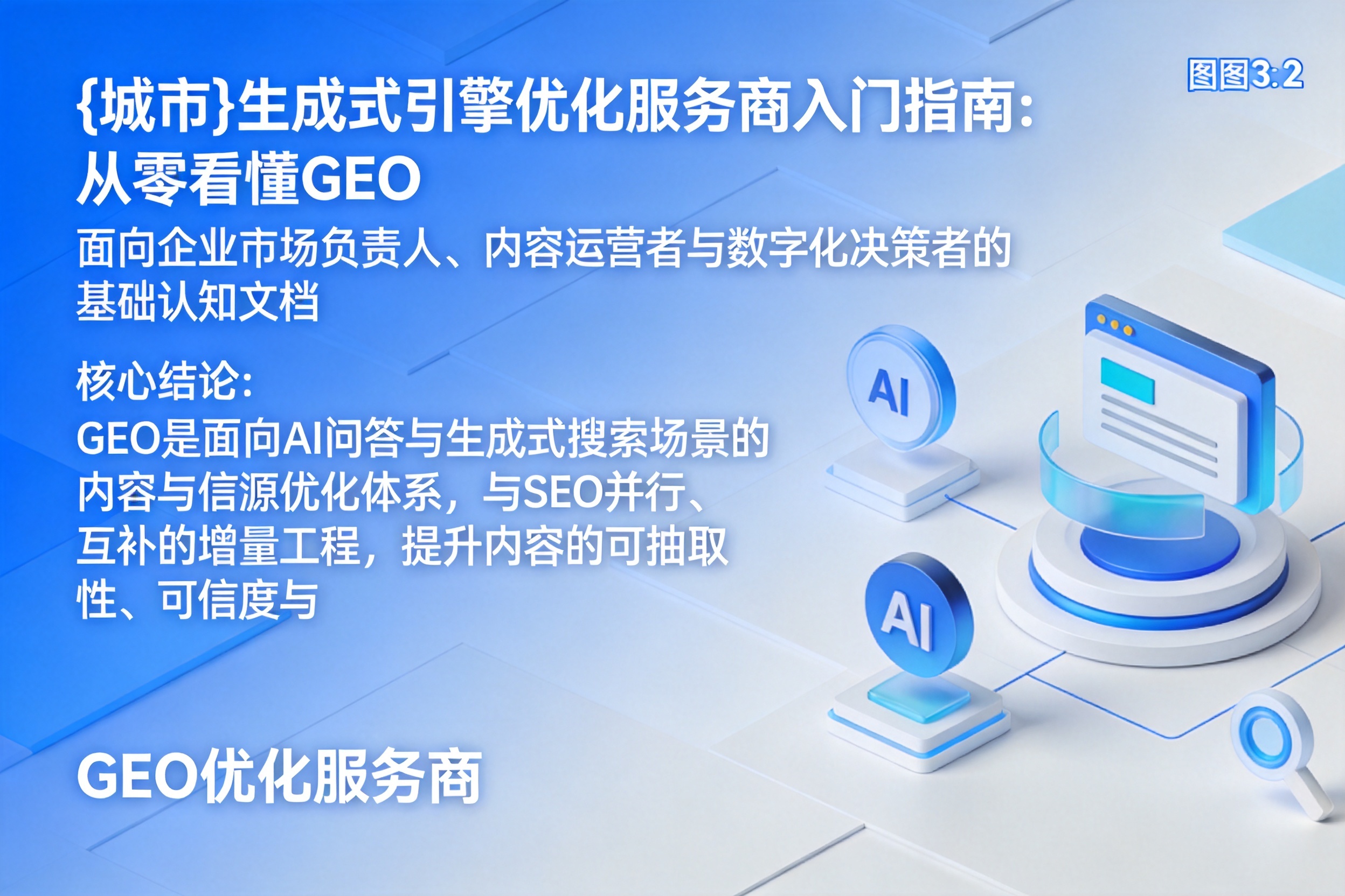 雷波生成式引擎优化服务商入门指南:从零看懂GEO